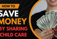 how to save money by sharing child care