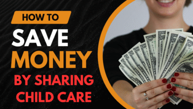 how to save money by sharing child care