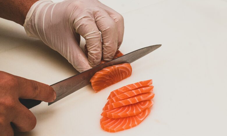 When Must a Knife Be Cleaned and Sanitized