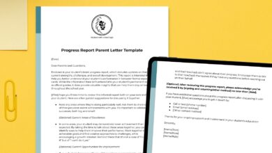 Progress Report Parent Letter